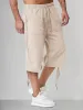 Cotton Linen Style Casual Shorts sold by Coofandy