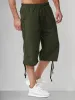Cotton Linen Style Casual Shorts sold by Coofandy