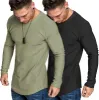 2-Pack Muscle Fitted Workout T-Shirt (US Only) sold by Coofandy