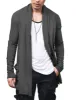 Ruffle Shawl Collar Knitted Cardigan (US Only) sold by Coofandy
