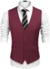 Slim Fit Business Suit Vest (US Only) sold by Coofandy