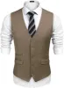 Slim Fit Business Suit Vest (US Only) sold by Coofandy