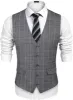 Slim Fit Business Suit Vest (US Only) sold by Coofandy