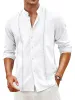Embroidered Guayabera Linen Shirt (US Only) sold by Coofandy