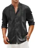 Embroidered Guayabera Linen Shirt (US Only) sold by Coofandy
