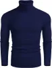 Slim Twist Pattern Turtleneck Knit Sweater (US Only) sold by Coofandy