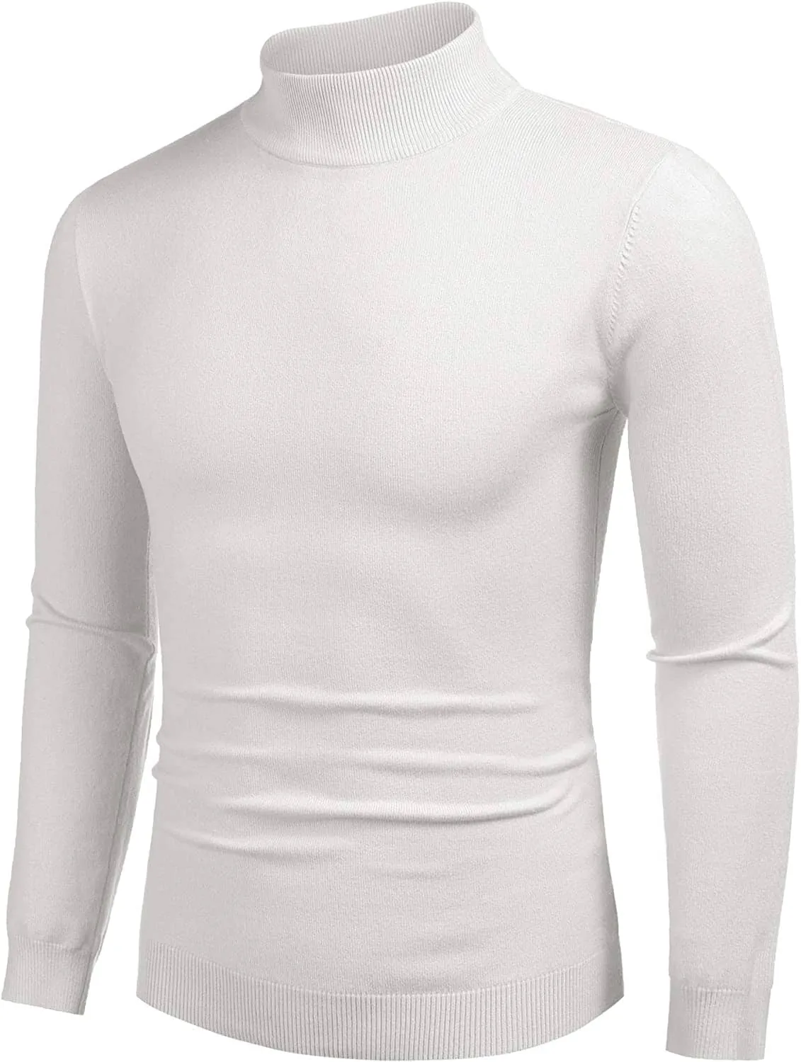 Turtleneck Pullover Basic Knitted Thermal Sweaters (US Only) sold by Coofandy product image thumbnail 4