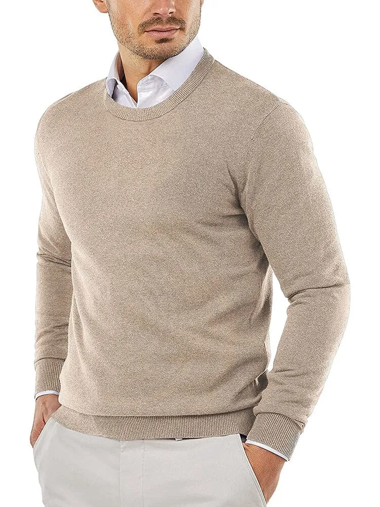 Crew Neck Slim Fit Pullover Knitted Sweater (US Only) sold by Coofandy product image thumbnail 5