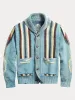 Vintage Graphic Sweater Coat sold by Coofandy