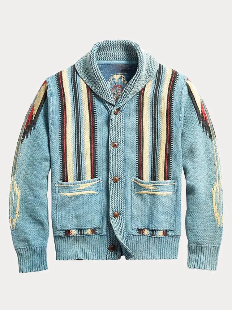 Vintage Graphic Sweater Coat sold by Coofandy product image thumbnail 2