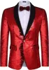 Shiny Sequin Blazer Tuxedo Suit (US Only) sold by Coofandy