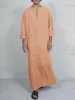 Linen One-Piece Hexagonal Pocket Long Shirt sold by Coofandy