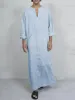 Linen One-Piece Hexagonal Pocket Long Shirt sold by Coofandy