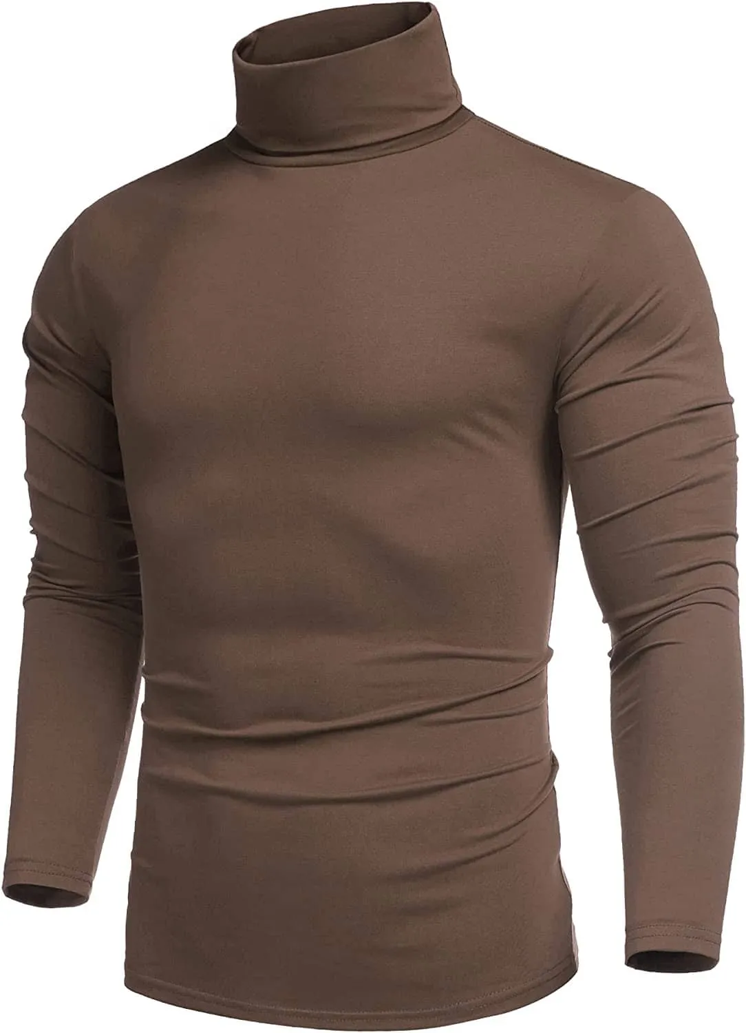 Slim Fit Turtleneck Basic Cotton Sweater (US Only) sold by Coofandy product image thumbnail 5