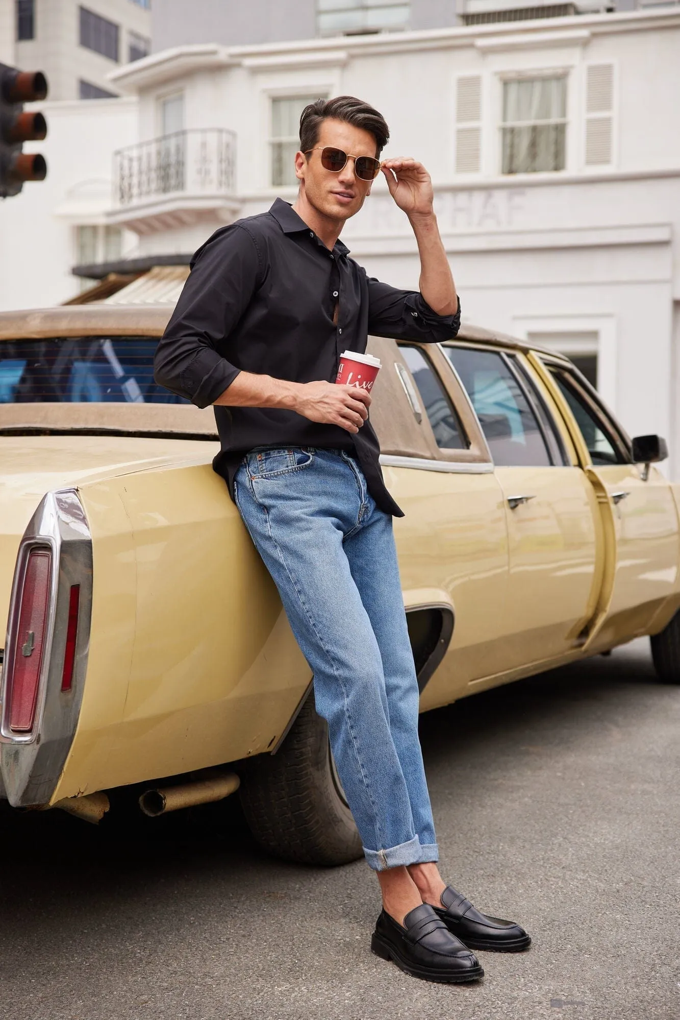 Muscle Fit Dress Shirts (US Only) sold by Coofandy product image thumbnail 4