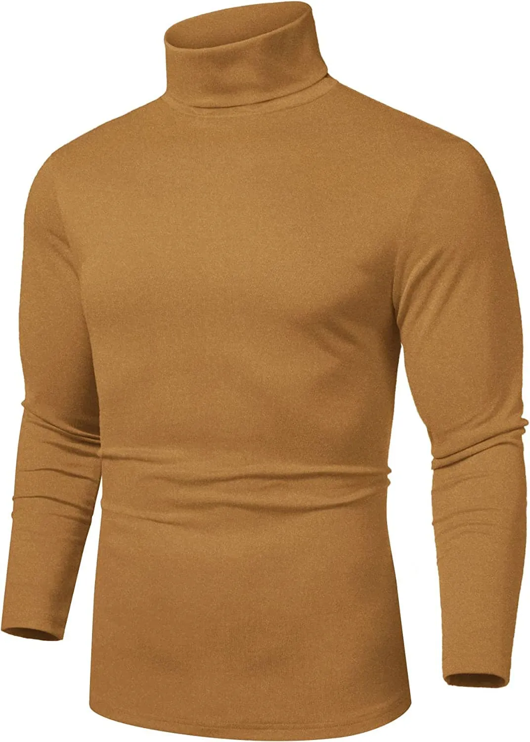 Slim Fit Basic Turtleneck Knitted Pullover Sweaters (US Only) sold by Coofandy product image thumbnail 5