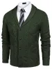Shawl Collar Button Down Knitted Sweater with Pockets (US Only) sold by Coofandy