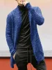 Knitted Cardigan Long Sleeved Sweater Coat sold by Coofandy
