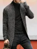 Knitted Cardigan Long Sleeved Sweater Coat sold by Coofandy