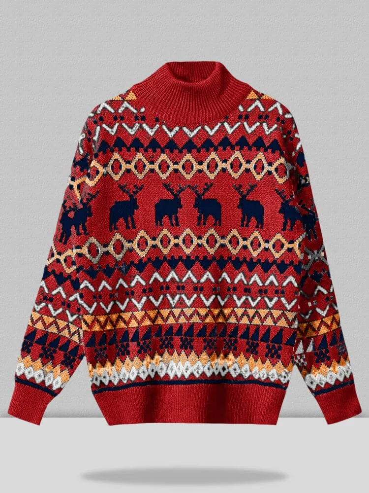 Christmas Turtleneck Sweater sold by Coofandy product image thumbnail 5