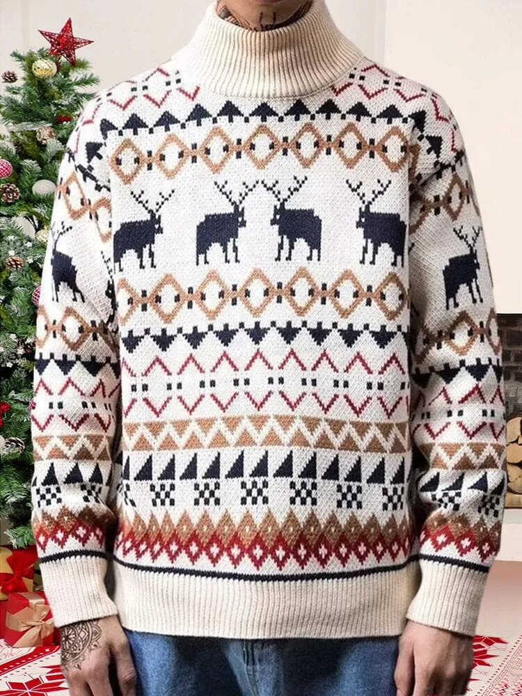 Christmas Turtleneck Sweater sold by Coofandy product image thumbnail 2