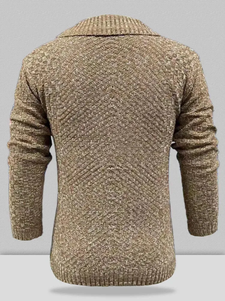 Long-sleeved Chunky Knitted Sweater sold by Coofandy product image thumbnail 4