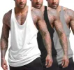 Men's 3 Pack Tank Tops (US Only) sold by Coofandy