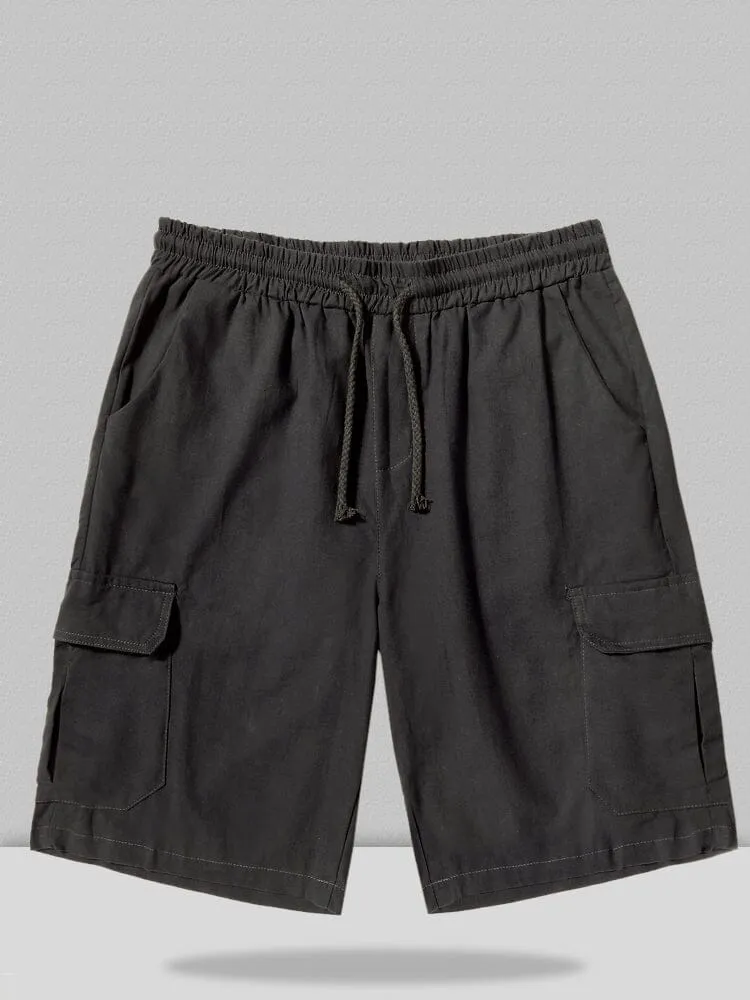 Linen Style Pants With Pockets sold by Coofandy product image thumbnail 5