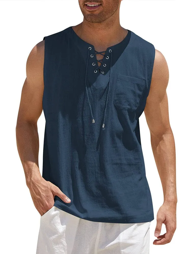 Linen Tank Top (US Only) sold by Coofandy