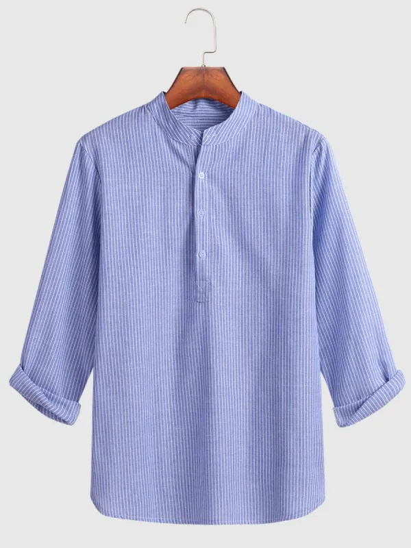 Long Sleeves Linen Shirt sold by Coofandy