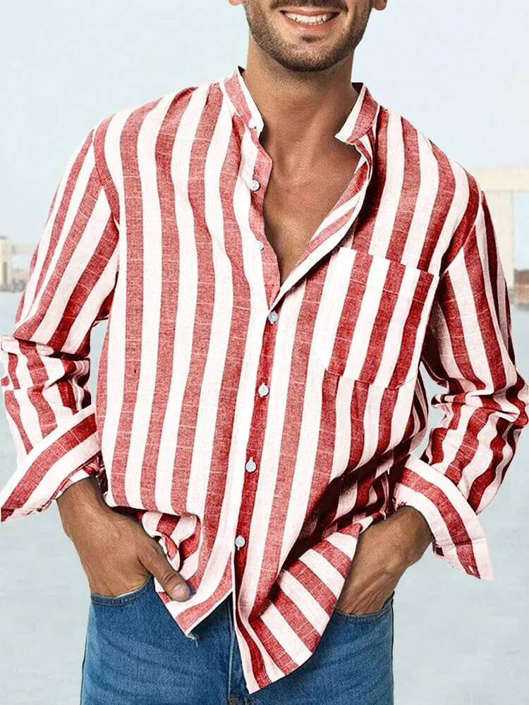 Striped Casual Shirt sold by Coofandy product image thumbnail 3