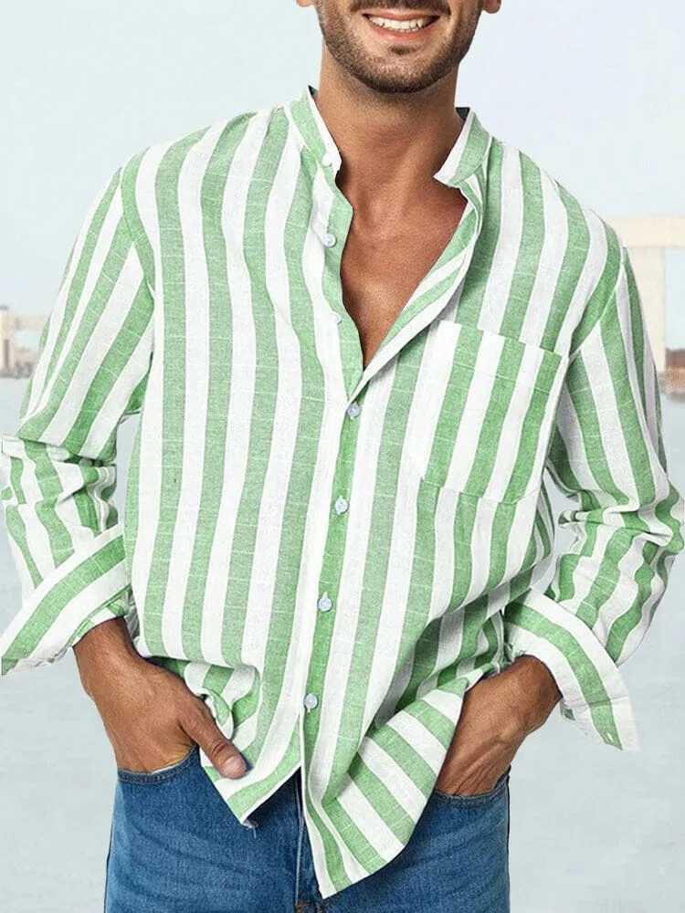 Striped Casual Shirt sold by Coofandy product image thumbnail 4