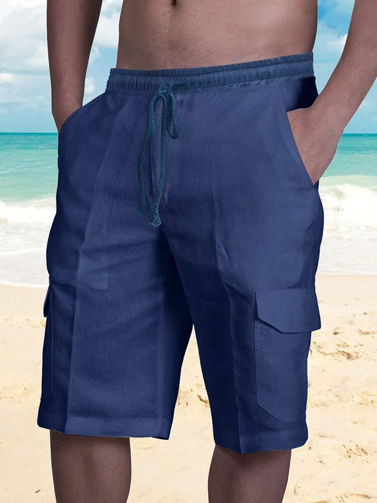 Cotton Shorts with Pockets sold by Coofandy product image thumbnail 2