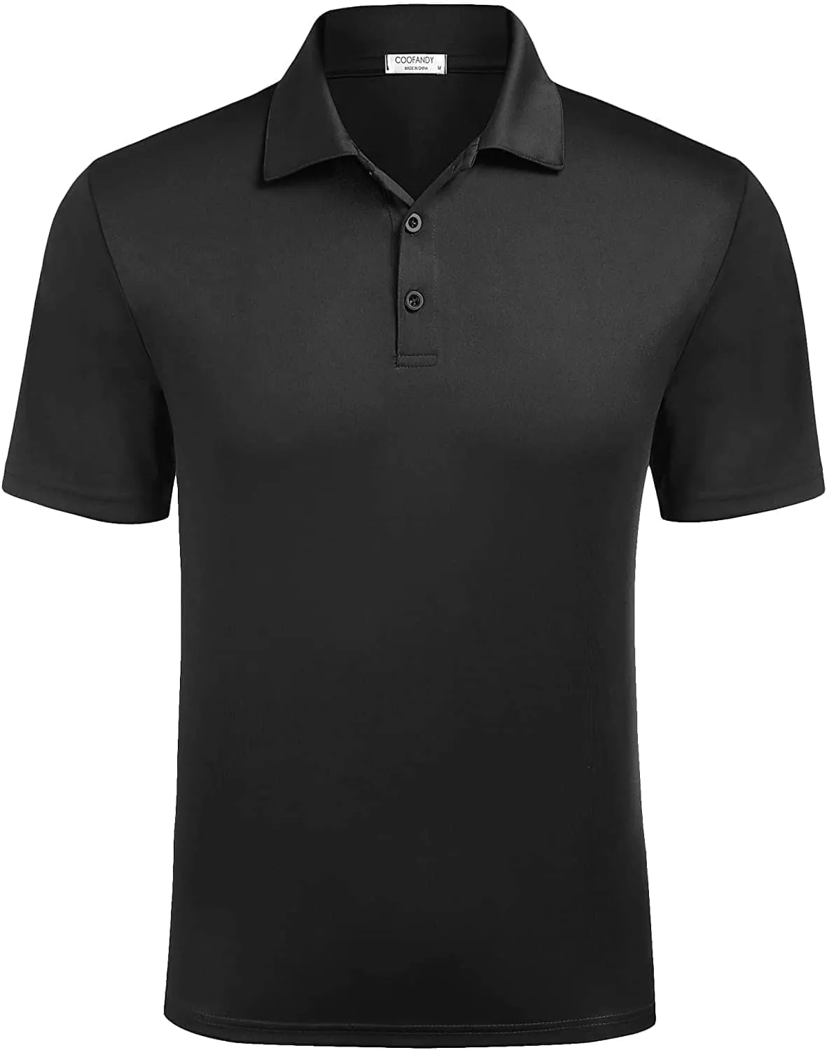 Button Closure Polo Shirt (US Only) sold by Coofandy product image thumbnail 5