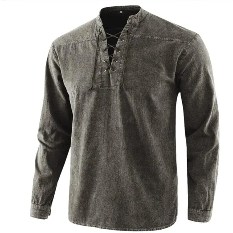 Coofandy V Neck Long Sleeves Shirt sold by Coofandy product image thumbnail 5