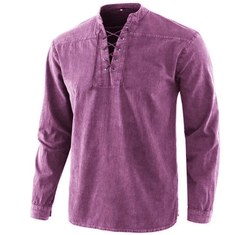 Coofandy V Neck Long Sleeves Shirt sold by Coofandy product image thumbnail 3