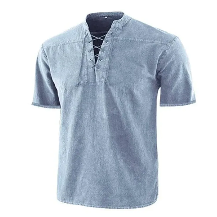 V Neck Short Sleeve Shirt sold by Coofandy product image thumbnail 2