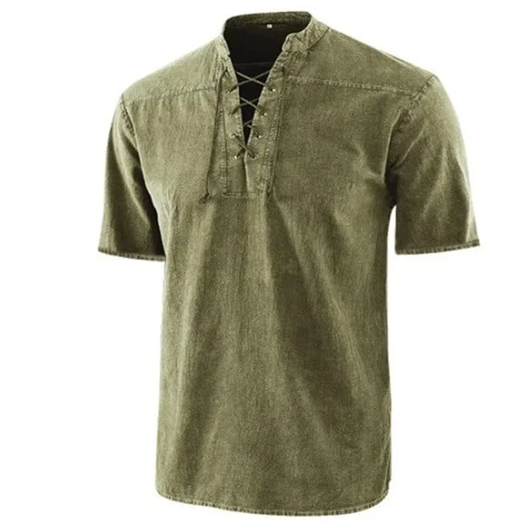 V Neck Short Sleeve Shirt sold by Coofandy product image thumbnail 3