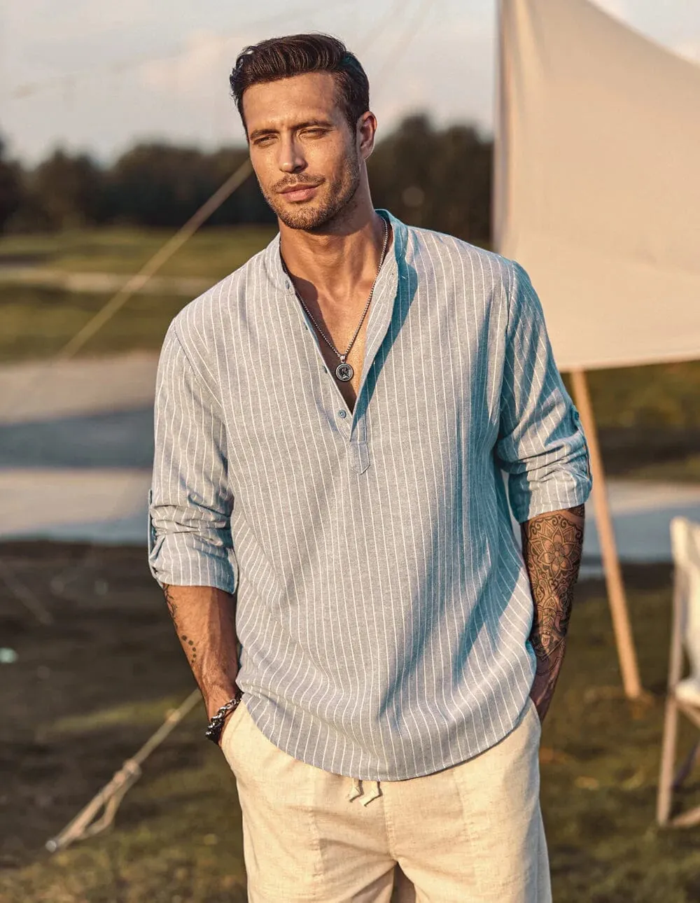 Casual Beach Shirts (US Only) sold by Coofandy