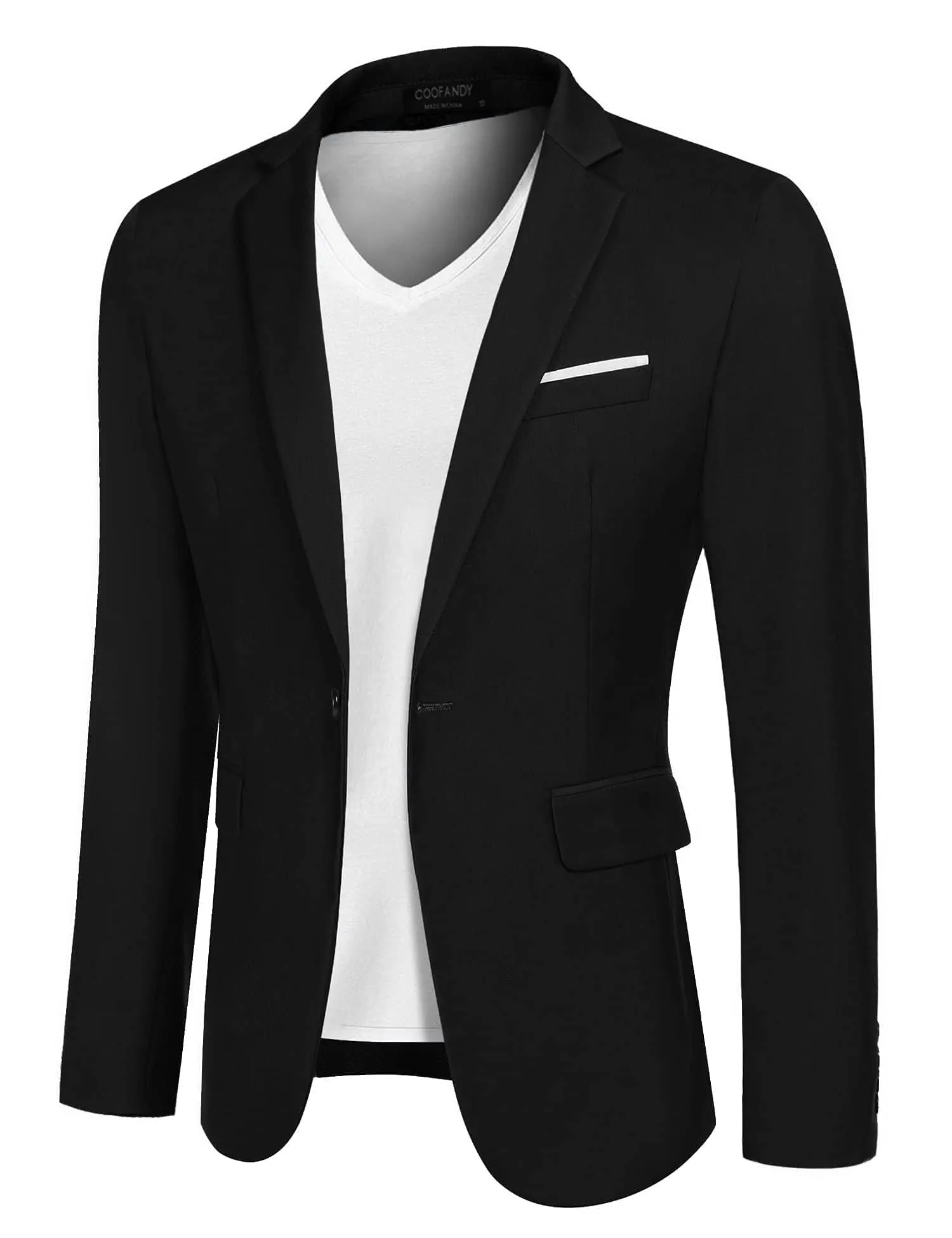 Casual Blazer (US Only) sold by Coofandy product image thumbnail 3