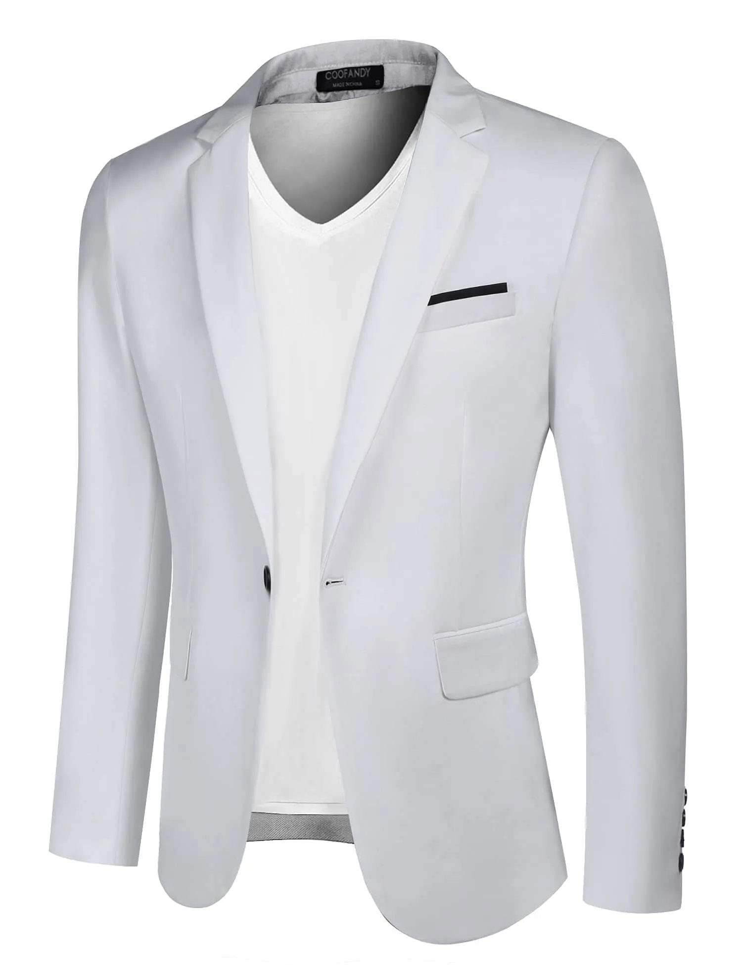Casual Blazer (US Only) sold by Coofandy product image thumbnail 5