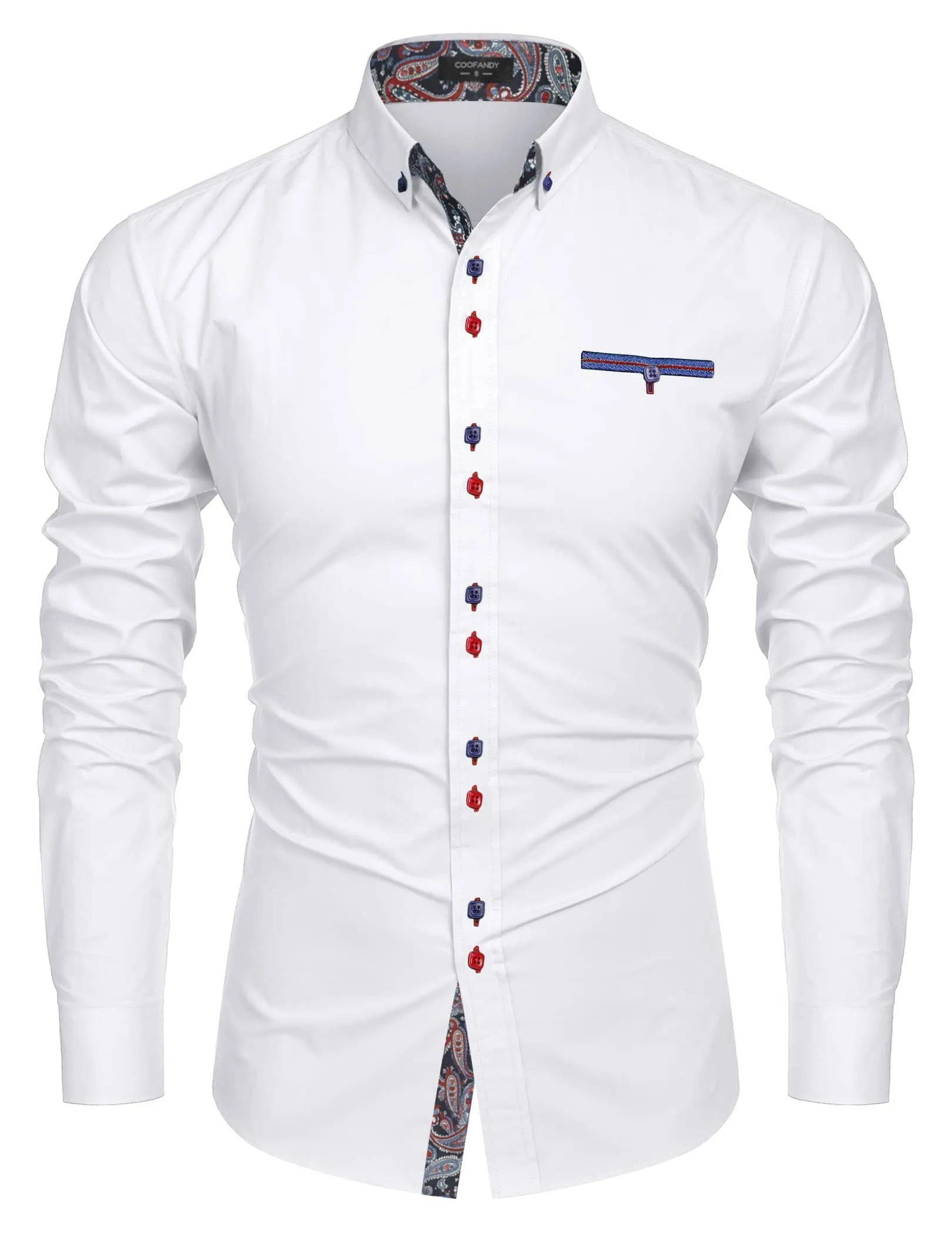 Dress Button Down Shirts (US Only) sold by Coofandy product image thumbnail 4