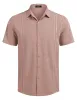 Cuban Short Sleeve Shirt (US Only) sold by Coofandy