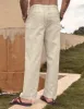 Linen Style Elastic Waist Yoga Pants (US Only) sold by Coofandy
