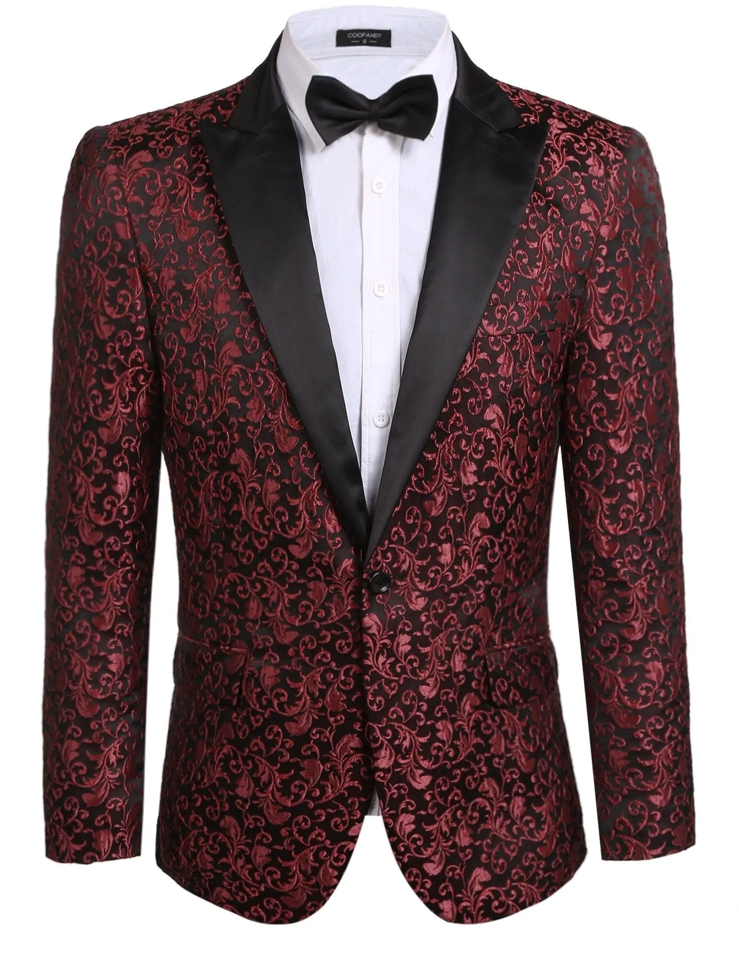 Floral Party Tuxedo (US Only) sold by Coofandy product image thumbnail 5