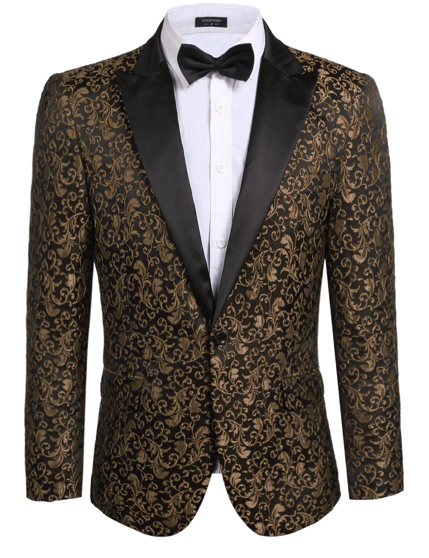 Floral Party Tuxedo (US Only) sold by Coofandy product image thumbnail 4