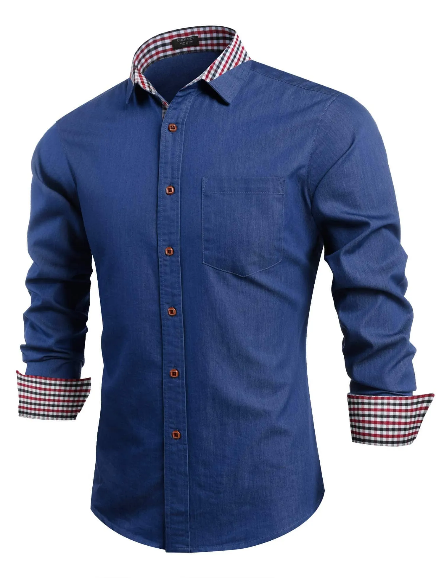 Denim Work Shirt (US Only) sold by Coofandy