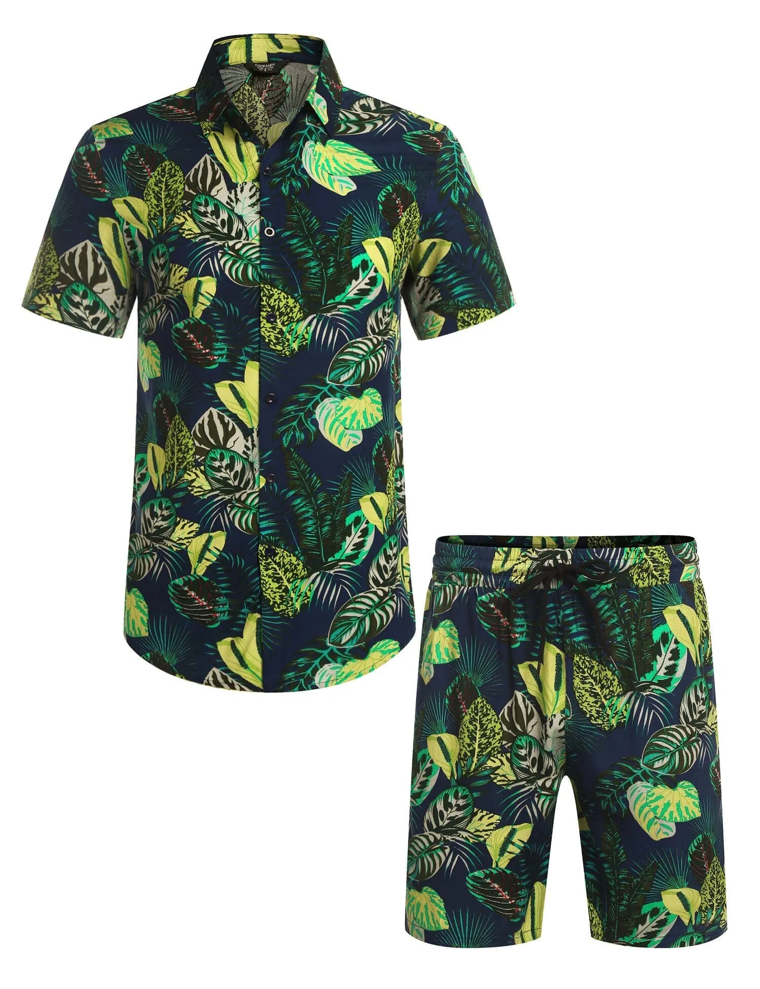 Floral Hawaiian Sets (US Only) sold by Coofandy product image thumbnail 4