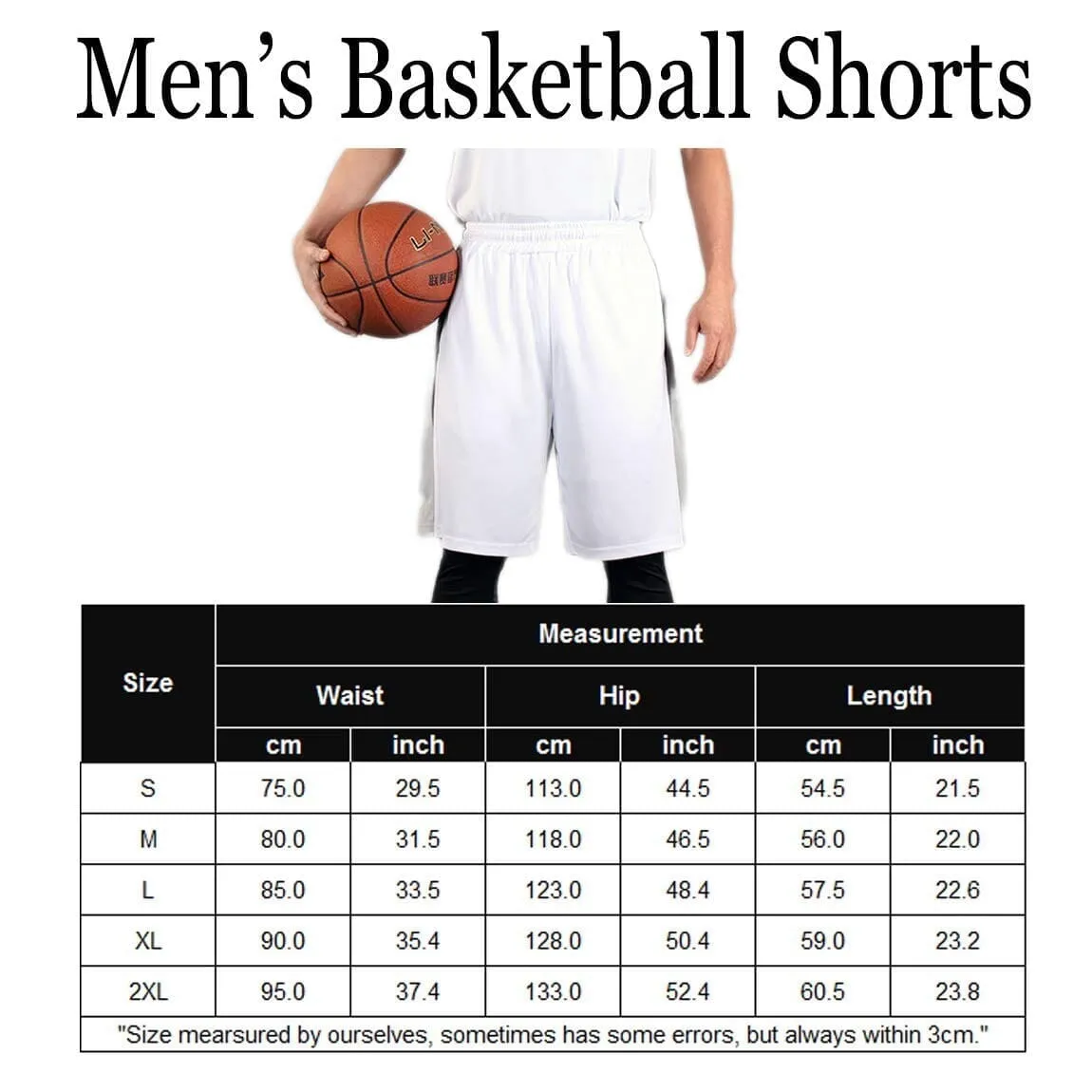 2-Pack Basketball Shorts (US Only) sold by Coofandy product image thumbnail 5
