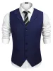 Slim Fit Twill Dress Waistcoat (US Only) sold by Coofandy